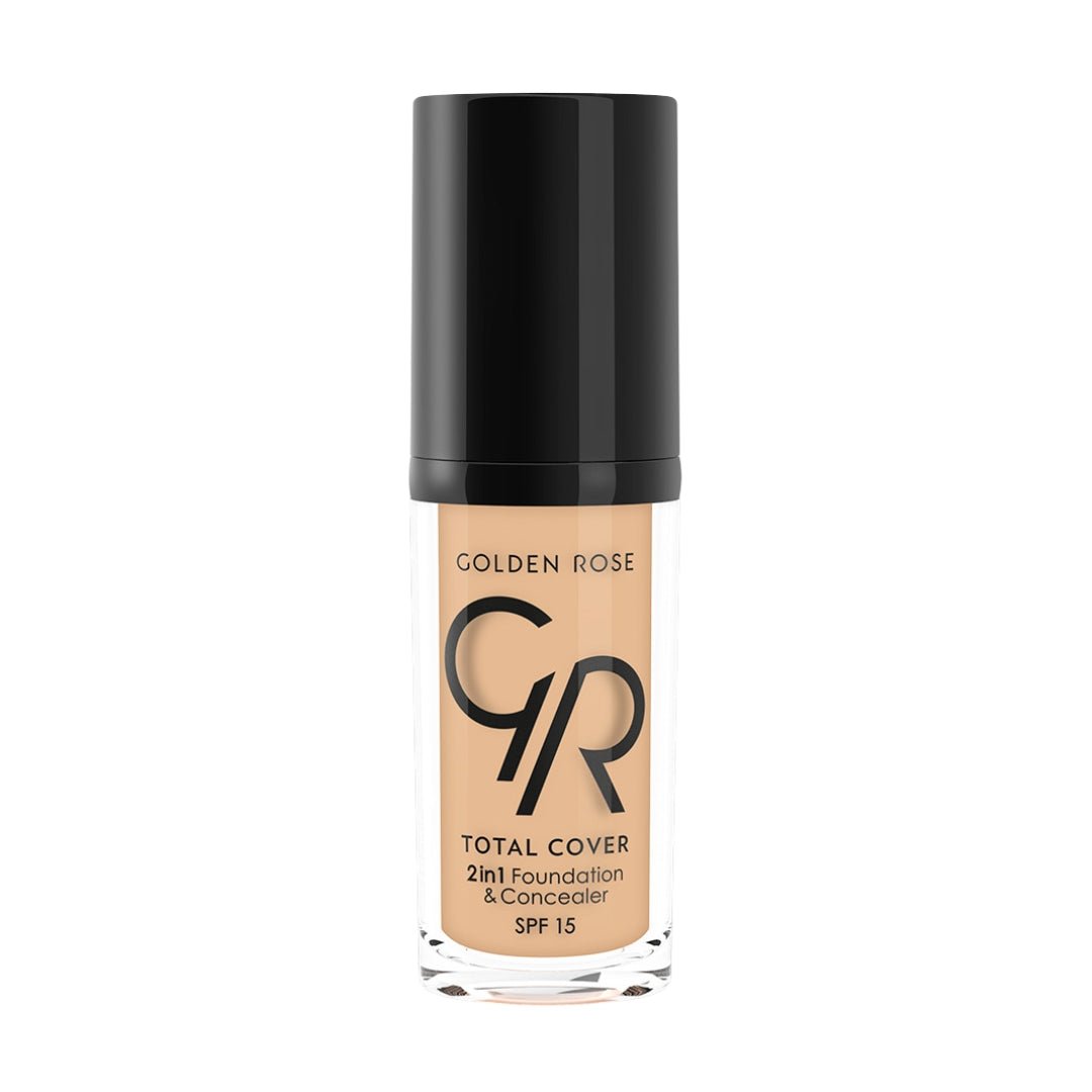 GOLDEN ROSE | TOTAL COVER FOND DE TEINT 2 EN 1