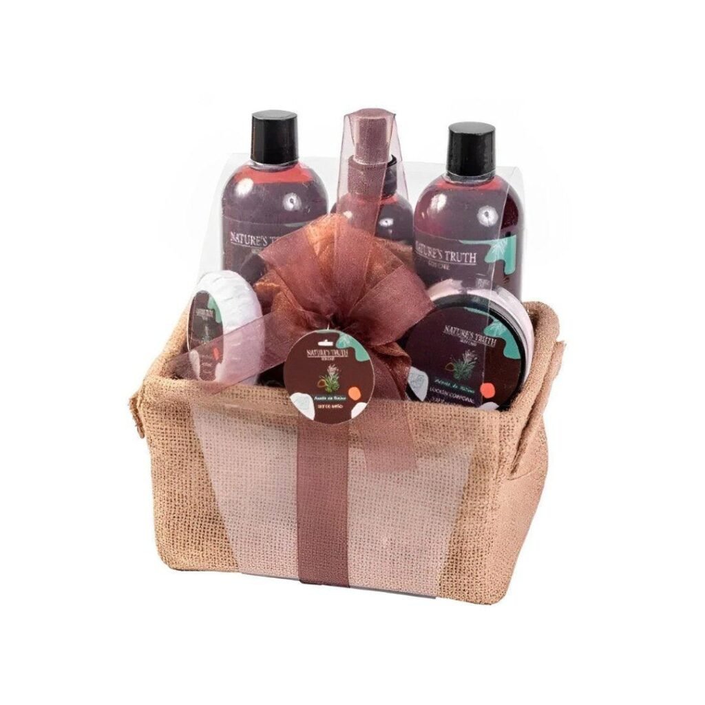 NATURE'S TRUTH | COFFRET BAIN - HUILE DE RICIN RAFIA