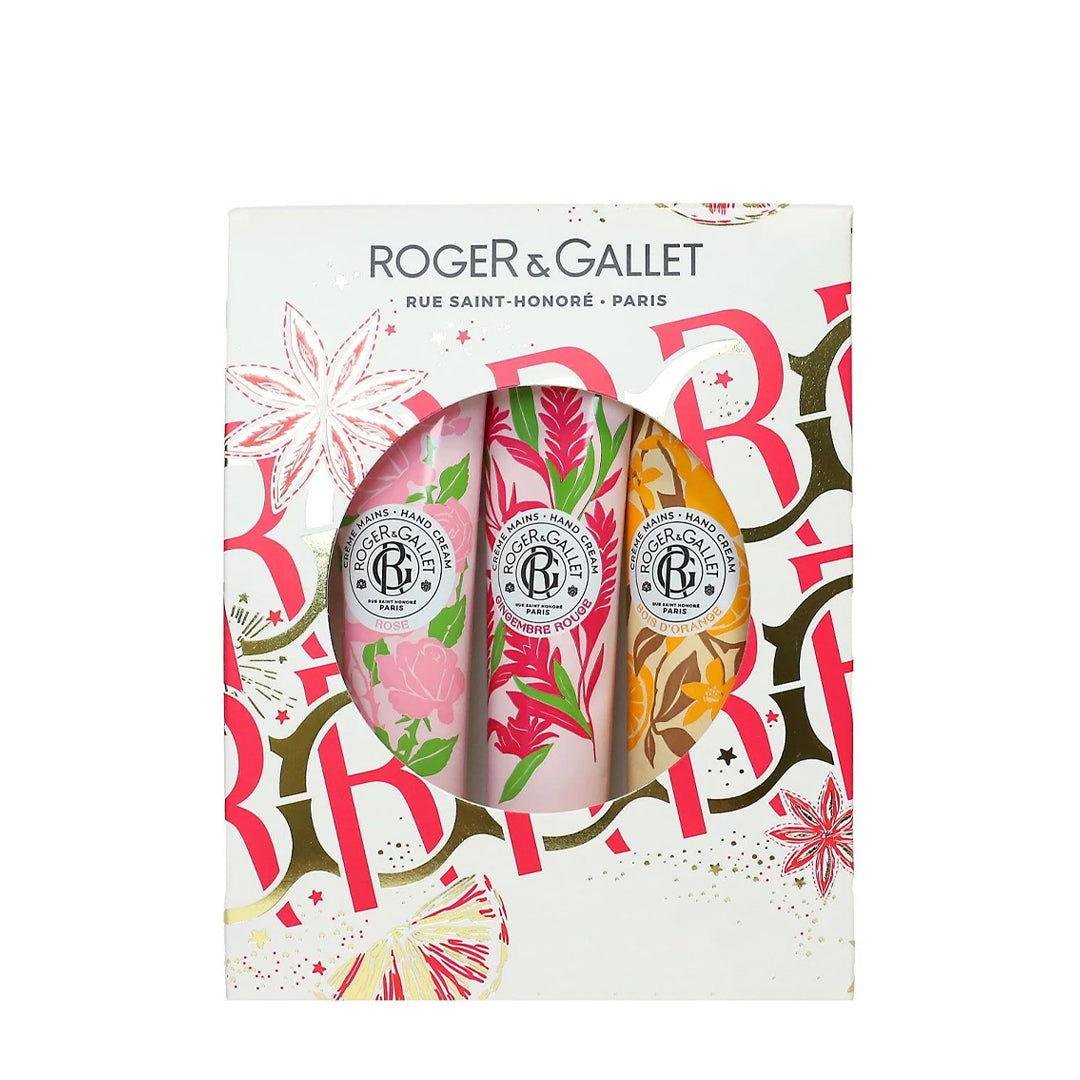 ROGER & GALLET | COFFRET 3 CREMES MAINS - 3*30ml